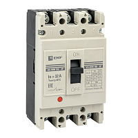 Выключатель автоматический ВА-99М 100/32А 3P 35кА с электромагнитным расцепителем PROxima | код  mccb99-100-32m-ma | EKF